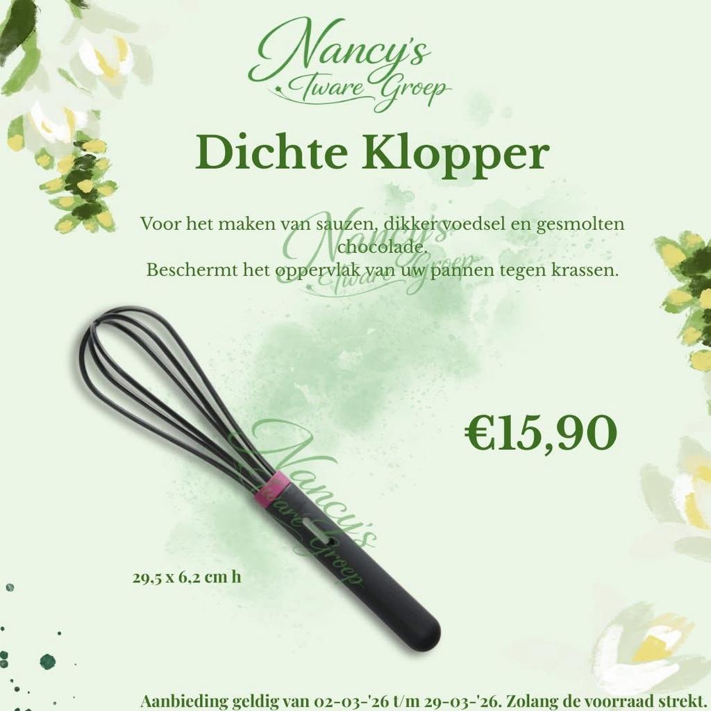 Dichte klopper Tupperware, Ophalen, Nieuw, Overige typen