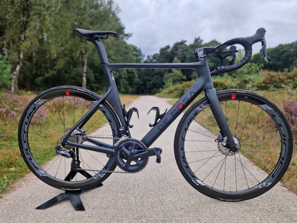 De Rosa SK Disc | Di2 | Carbon wielen | 2021 | size 56 |, Fietsen en Brommers, Carbon, Zo goed als nieuw, Meer dan 20 versnellingen
