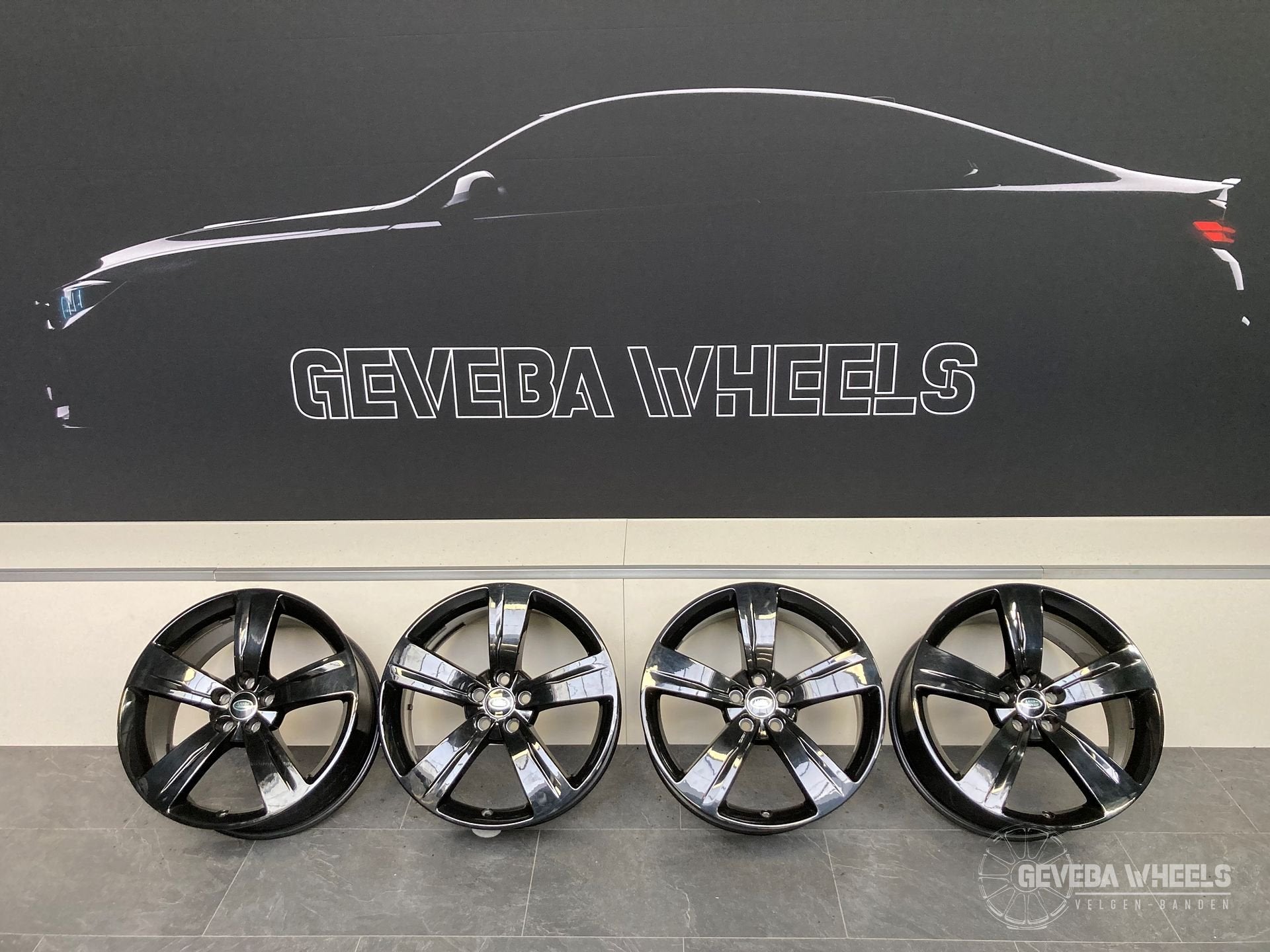 19” originele Land Rover Range Rover Velar velgen 5x108    j, 19 inch, Gebruikt, Velg(en), -