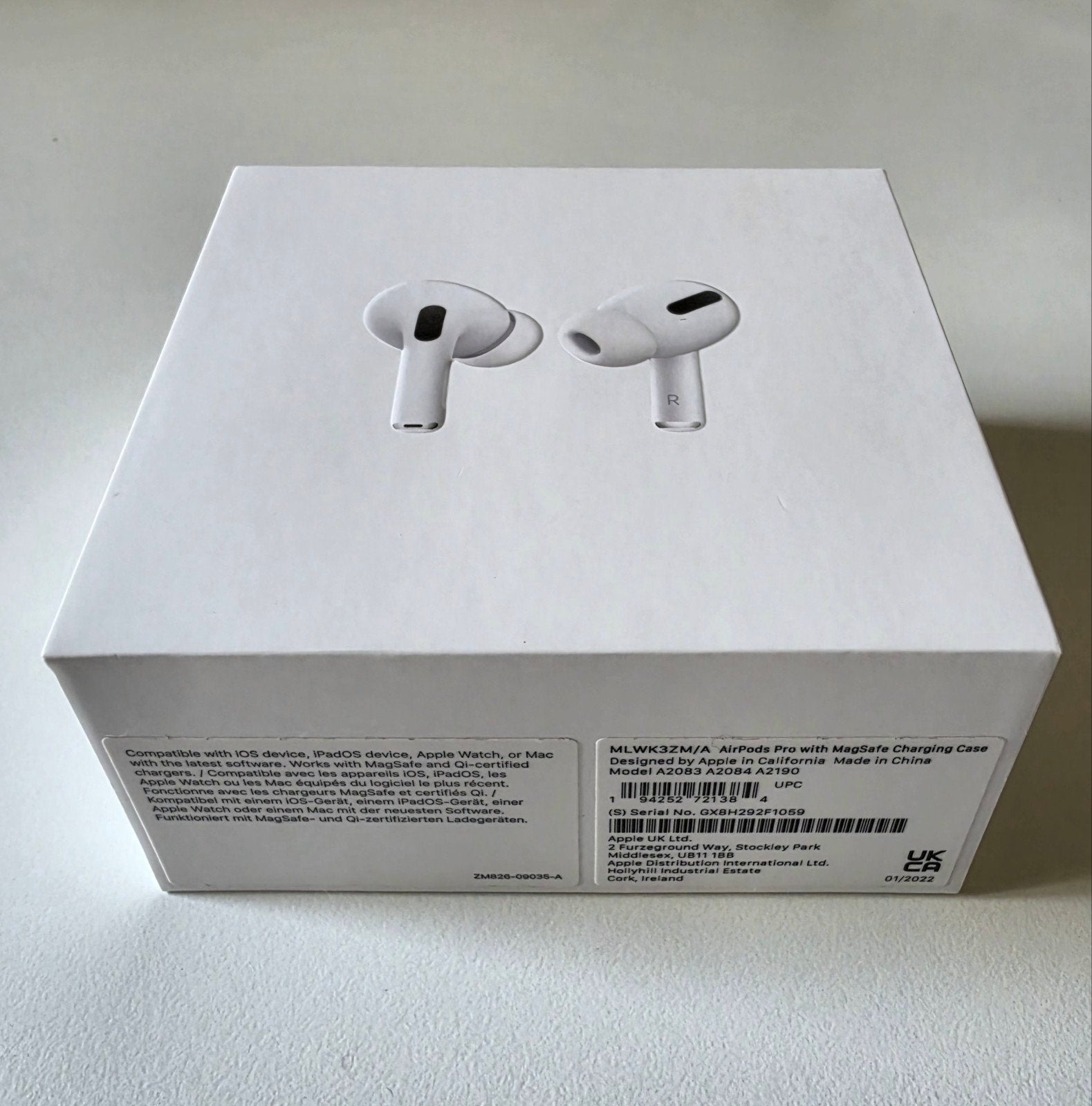 AirPods Pro, Telecommunicatie, Mobiele telefoons | Oordopjes, Ophalen of Verzenden, Zo goed als nieuw, In oorschelp (earbud), Wit