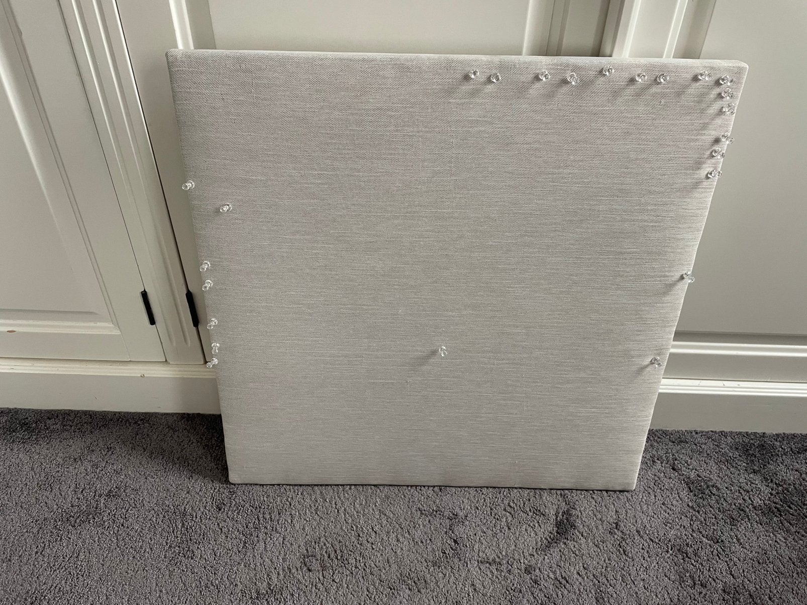 Prikbord grijs van Ikea, Ophalen of Verzenden, Zo goed als nieuw, Prikbord