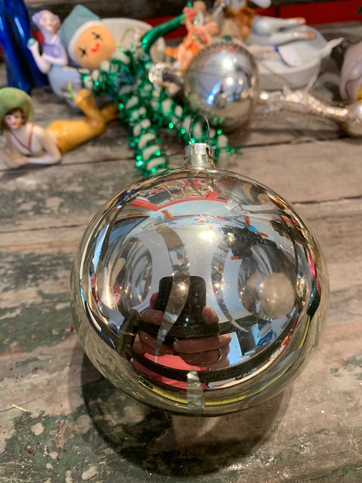 #kerst kerstbal, Diversen, Kerst, T, Ophalen of Verzenden, Zo goed als nieuw, N