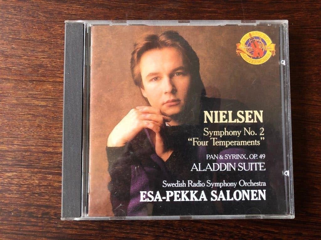 * Nielsen - Symphony No. 2 , Aladdin suite / Salonen, Ophalen of Verzenden, Modernisme tot heden, Zo goed als nieuw, Orkest of Ballet