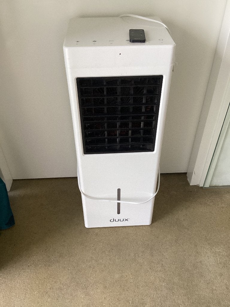 Duux air cooler, torenmodel, Ophalen, Gebruikt, Minder dan 60 m³, Ventileren
