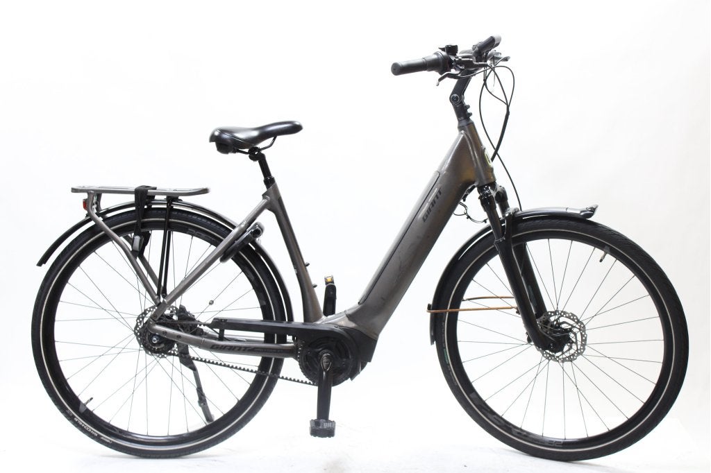 Giant Dailytour E+ 55cm elektrische fiets, Fietsen en Brommers, Gebruikt, Gewoonfietsen, Info@gewoonfietsen.nl, 50 km per accu of meer