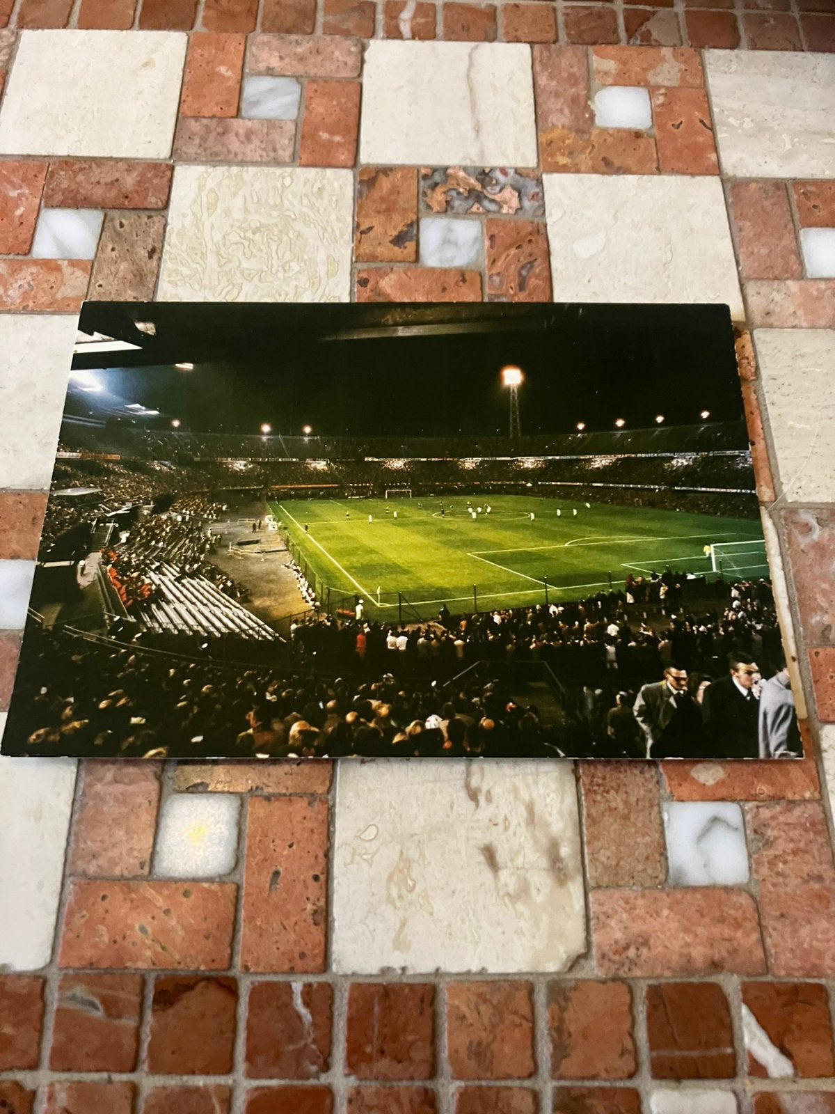 Feyenoord de kuip, Ophalen of Verzenden, Zo goed als nieuw, Feyenoord, Poster, Plaatje of Sticker