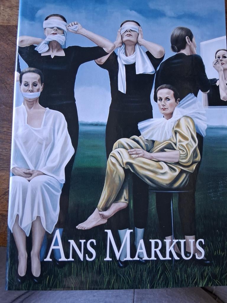 Ans Markus Kunstboek - Prachtige Kunstcollectie, Ophalen of Verzenden, Zo goed als nieuw, Overige onderwerpen, Ans Markus