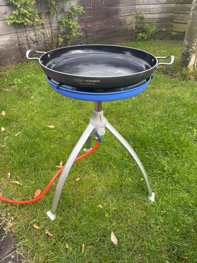 Cadac Dometic Braai 50 met Paella Pan, Caravans en Kamperen, Kampeeraccessoires, Ophalen of Verzenden, Gebruikt