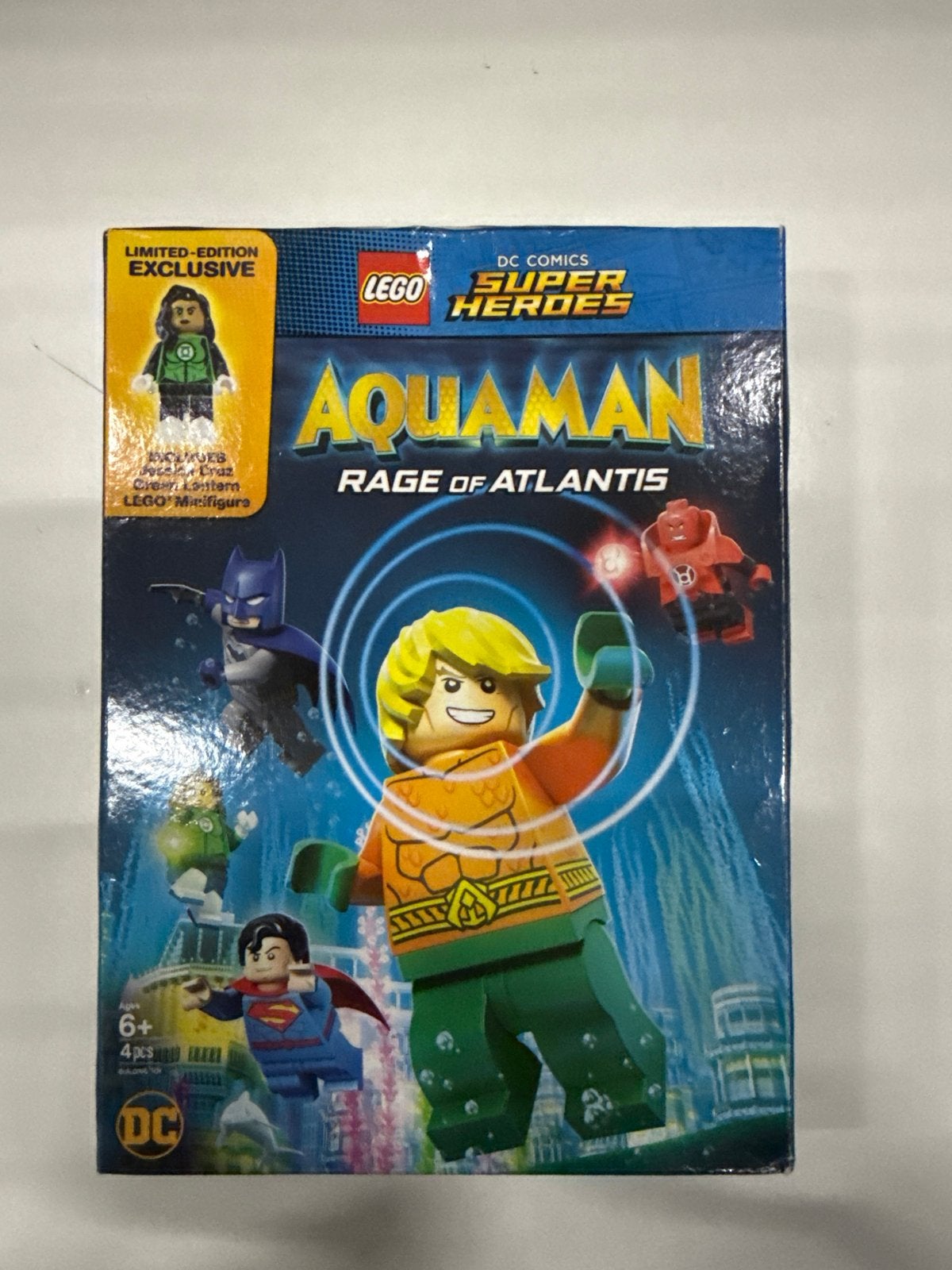 Lego DC Super Heroes Aquaman Rage of Atlantis (DVD), Ophalen of Verzenden, Gebruikt, Overige merken