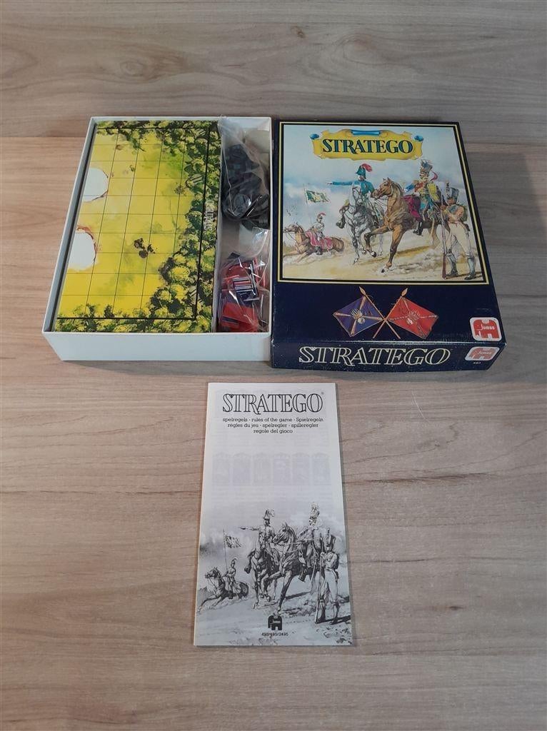 stratego compact blauwe doos - s5724, Verzenden, Zo goed als nieuw