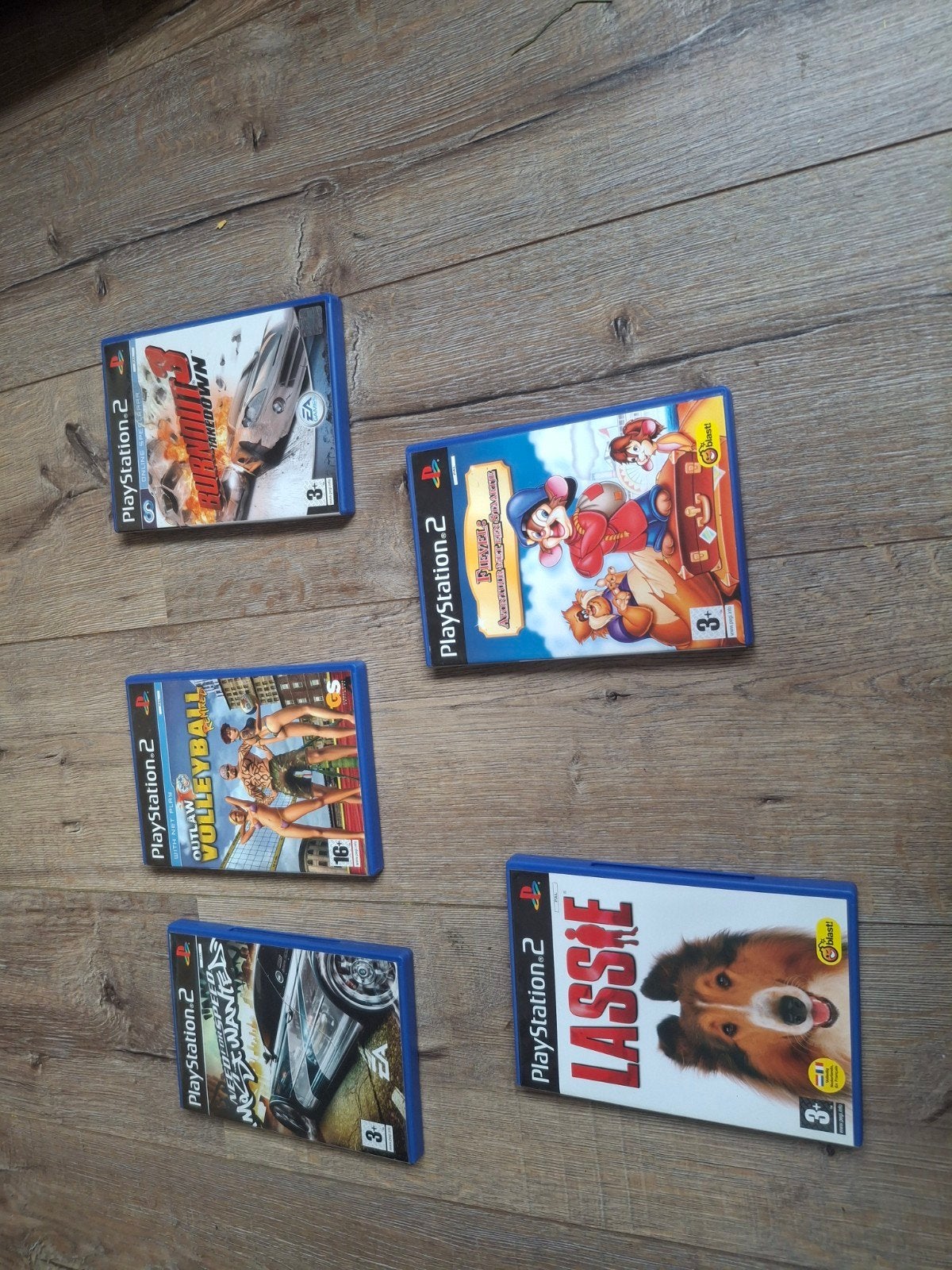 Set van 5 PlayStation 2 Games, Ophalen, Gebruikt, Vanaf 7 jaar