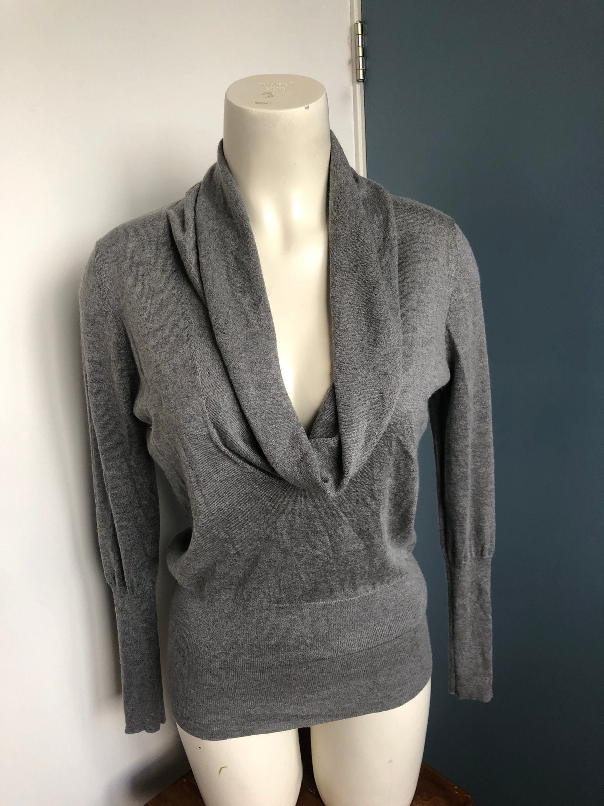 Betty barclay grijze coltrui zijde cashmere 38, Maat 38/40 (M), Ophalen of Verzenden, Zo goed als nieuw, X