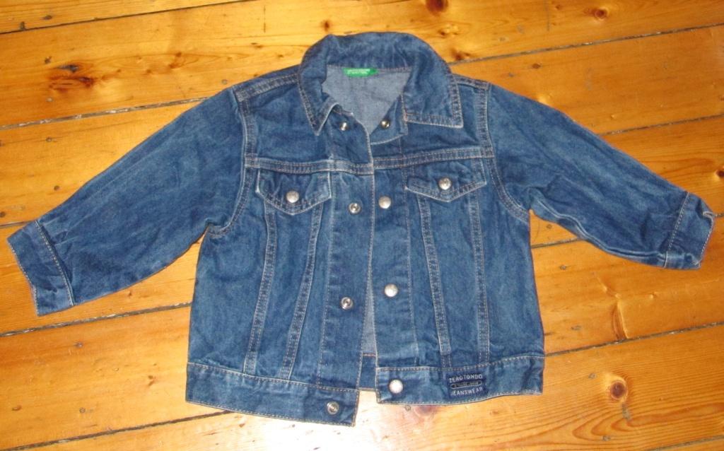 mooi Benetton jasje - jack maat 74, Ophalen of Verzenden, Zo goed als nieuw, Jasje, Benetton
