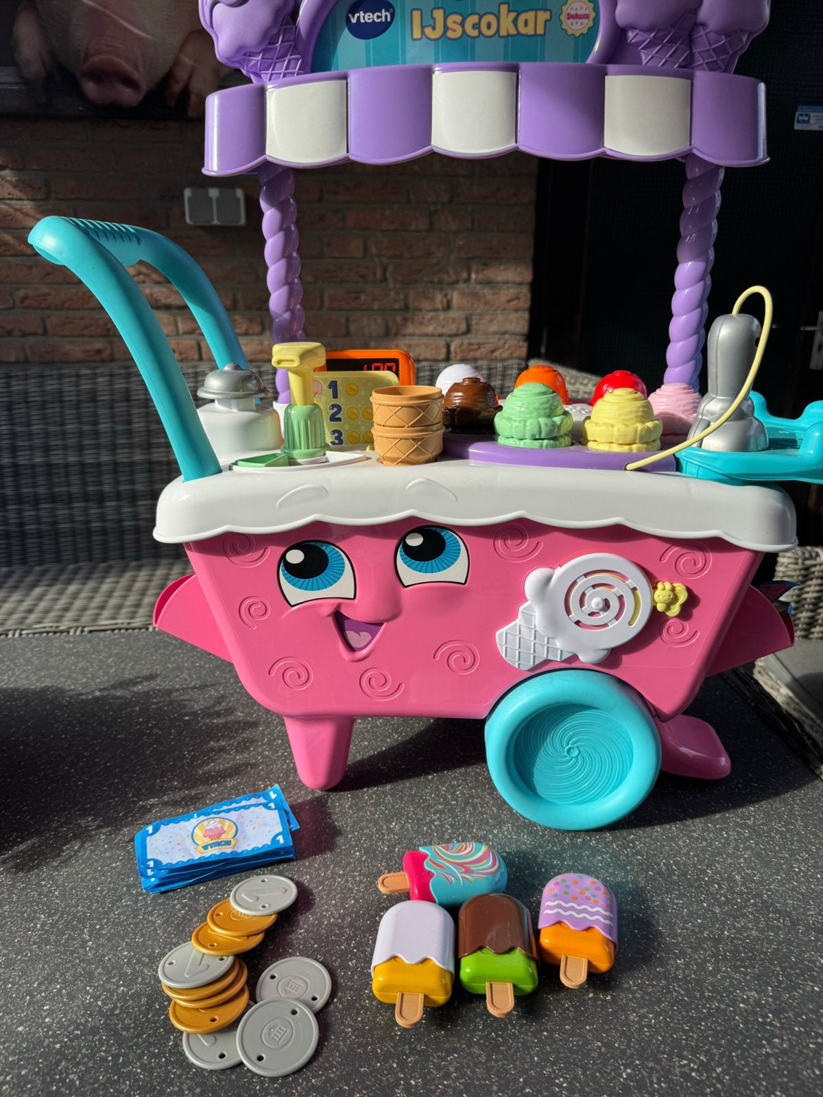 Vtech ijscokar, Kinderen en Baby's, Ophalen, Zo goed als nieuw