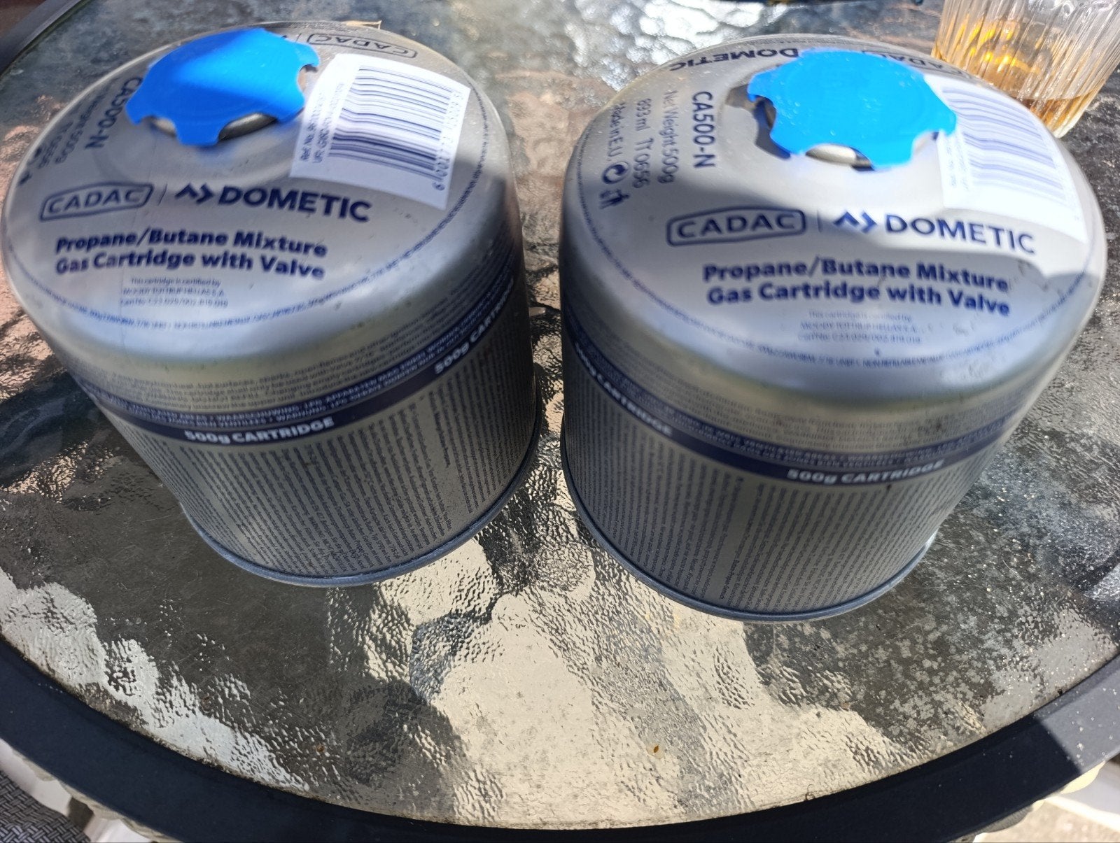 2x Cadac Dometic Gasbusjes 500g - Propaan/Butaan, Ophalen of Verzenden, Nieuw