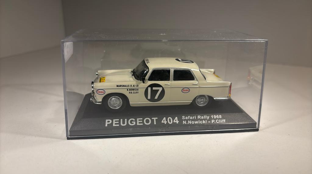 Peugeot 404 safari rally 1968 atlas 1.43, Overige merken, Auto, Ophalen of Verzenden, A