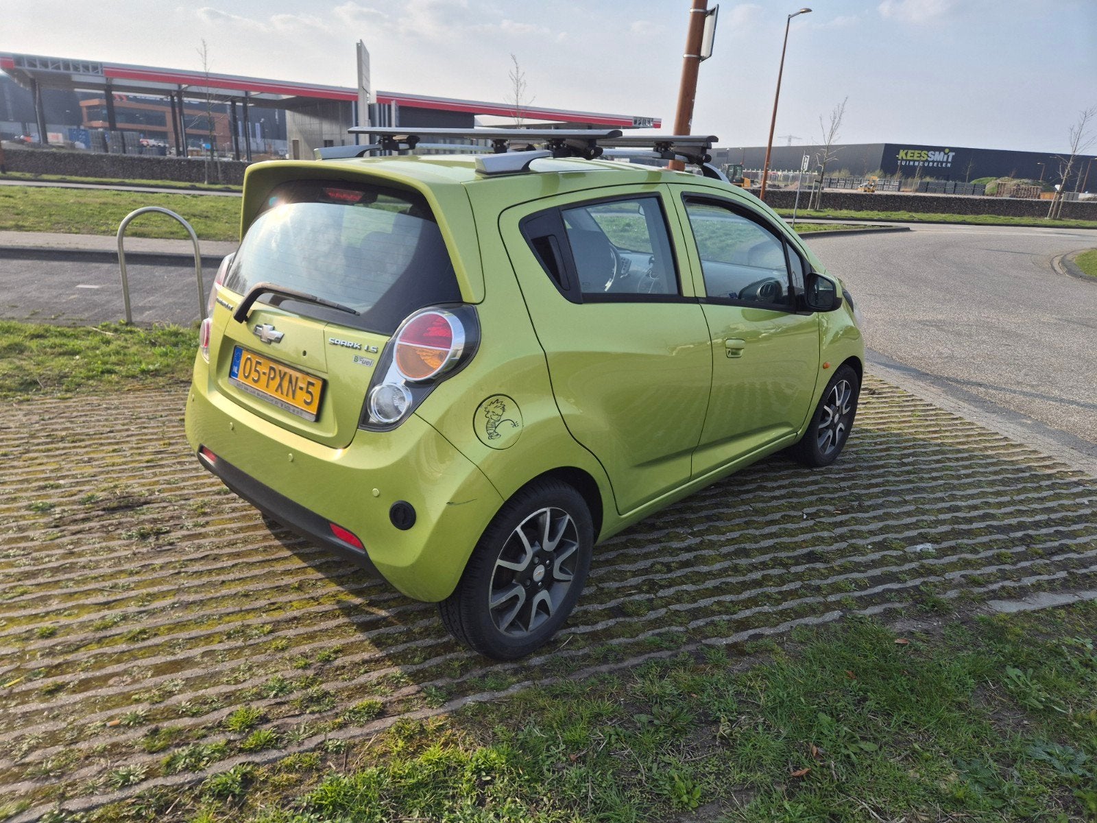 GOED ONDERHOUDEN Chevrolet Spark 1.0 16V LS Bifuel MET NAP, Auto diversen, Overige Auto diversen, Ophalen