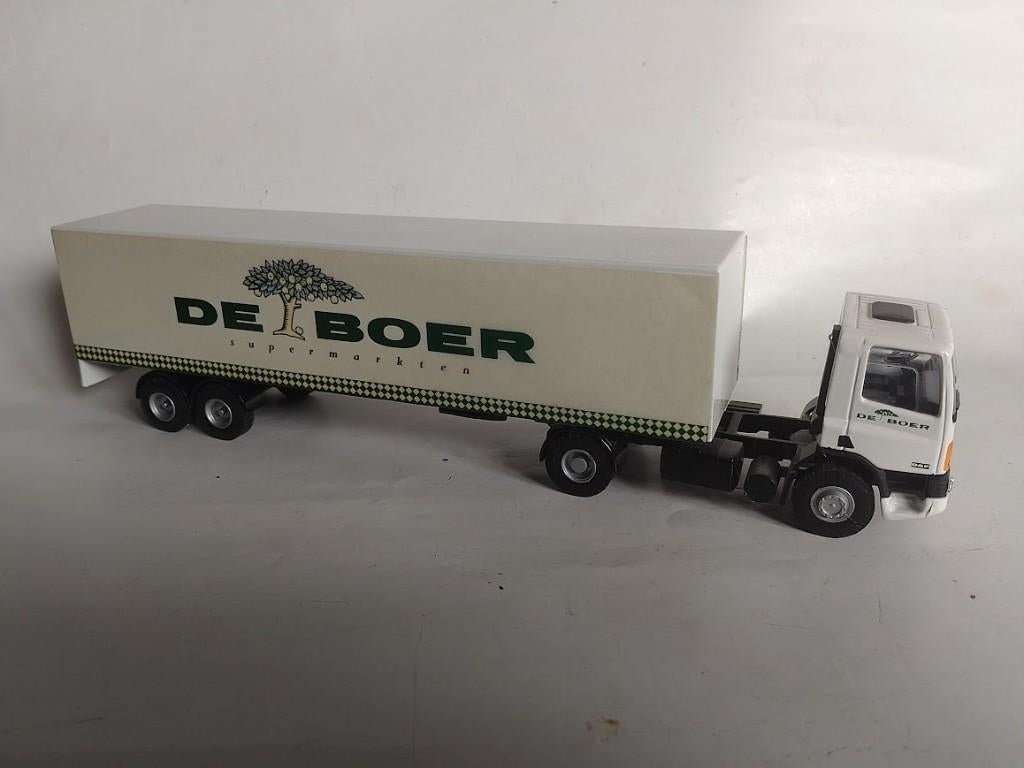 DAF 75 Lion Cars no 36  de Boer Supermarkten, Ophalen of Verzenden, Nieuw, Bus of Vrachtwagen, Lion Toys