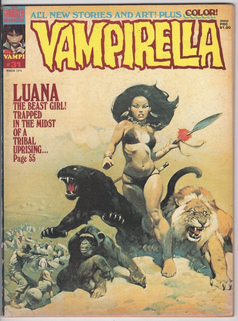 Vampirella (1969 Warren) #31, Boeken, Meerdere comics, Ophalen of Verzenden, Gelezen, Europa