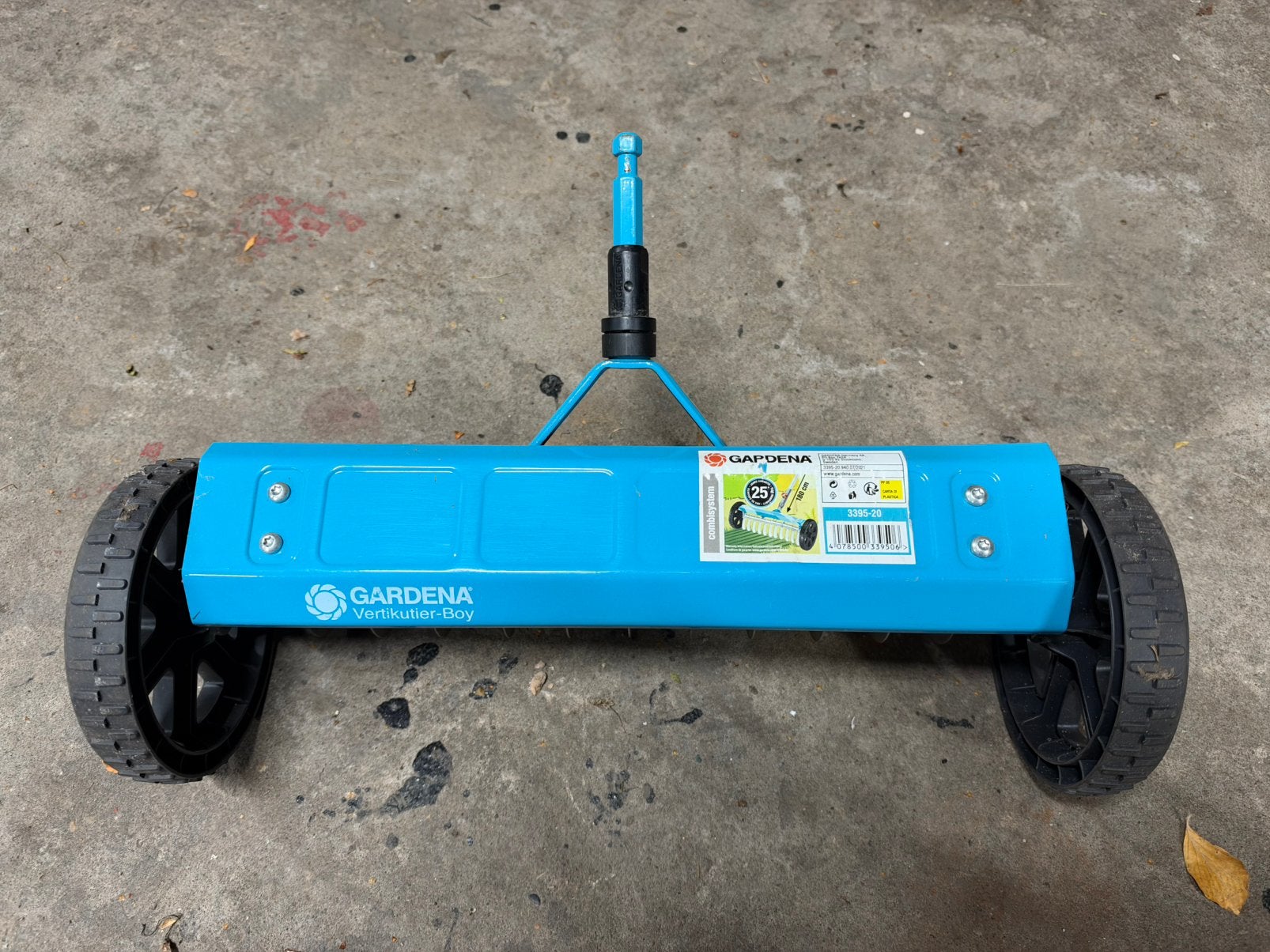 GARDENA Combisysteem Verticuteerboy – Zo goed als nieuw!, Tuin en Terras, Ophalen of Verzenden, Zo goed als nieuw