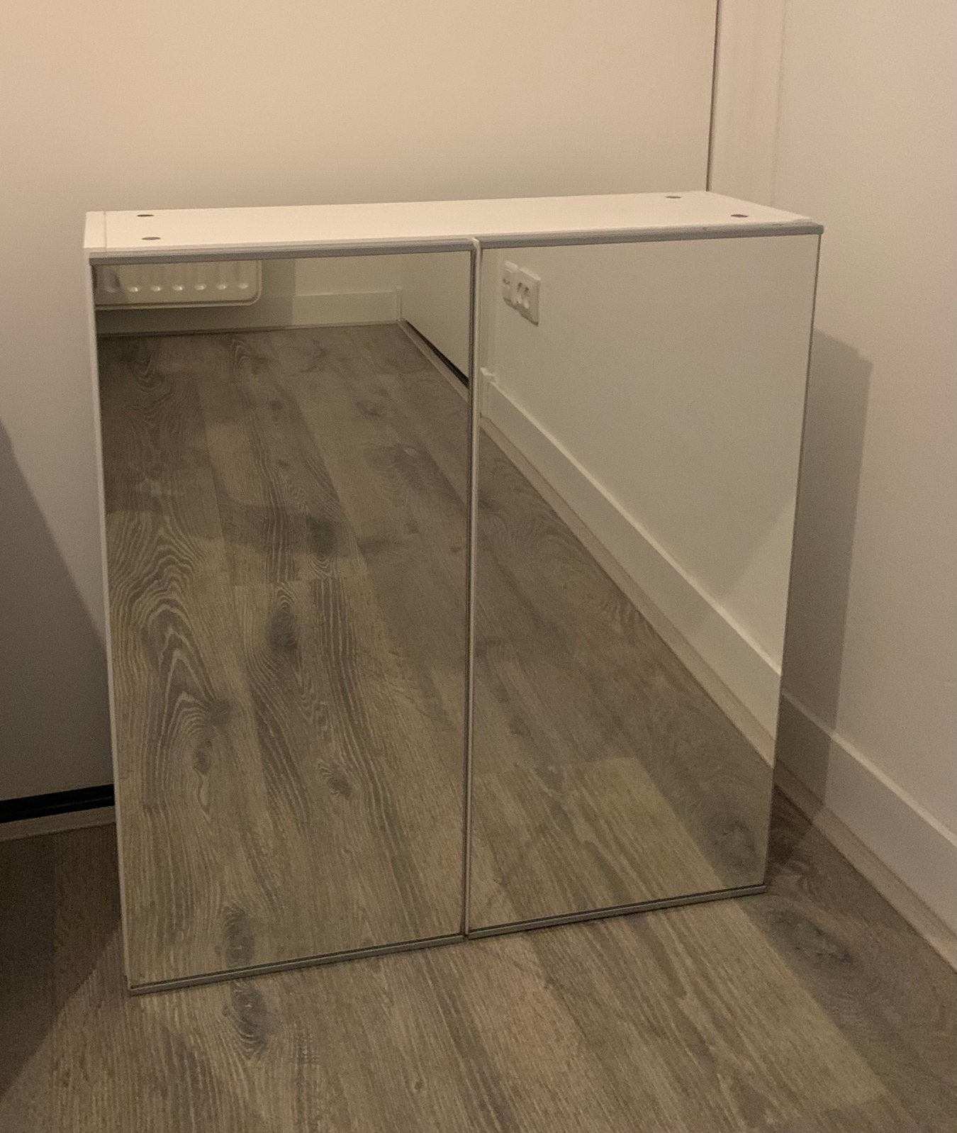 Spiegelkast badkamer, Ophalen, Spiegelkast, 50 tot 100 cm, Zo goed als nieuw