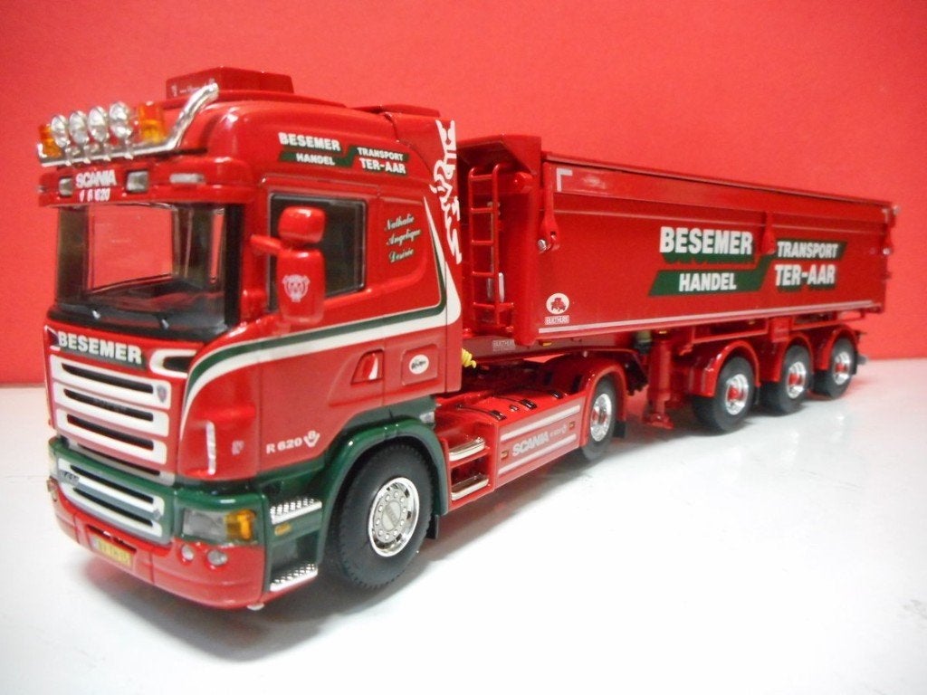 WSI SCANIA BESEMER, TER AAR 9656, Hobby en Vrije tijd, Modelauto's | 1:50, Ophalen of Verzenden, Nieuw, Bus of Vrachtwagen, Wsi
