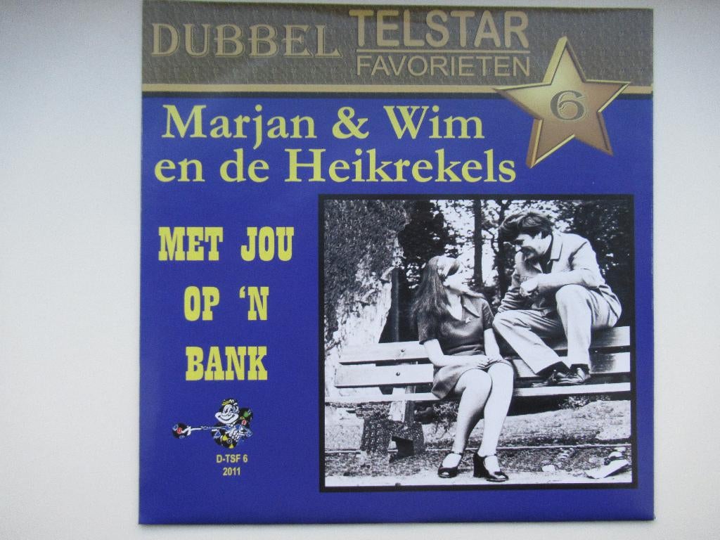 WIM & MARGRIET en de HEIKREKELS # MET JOU OP 'N BANK/ER ZIJN, 2010 - 2019, 7 inch, Ophalen of Verzenden, Fotohoes