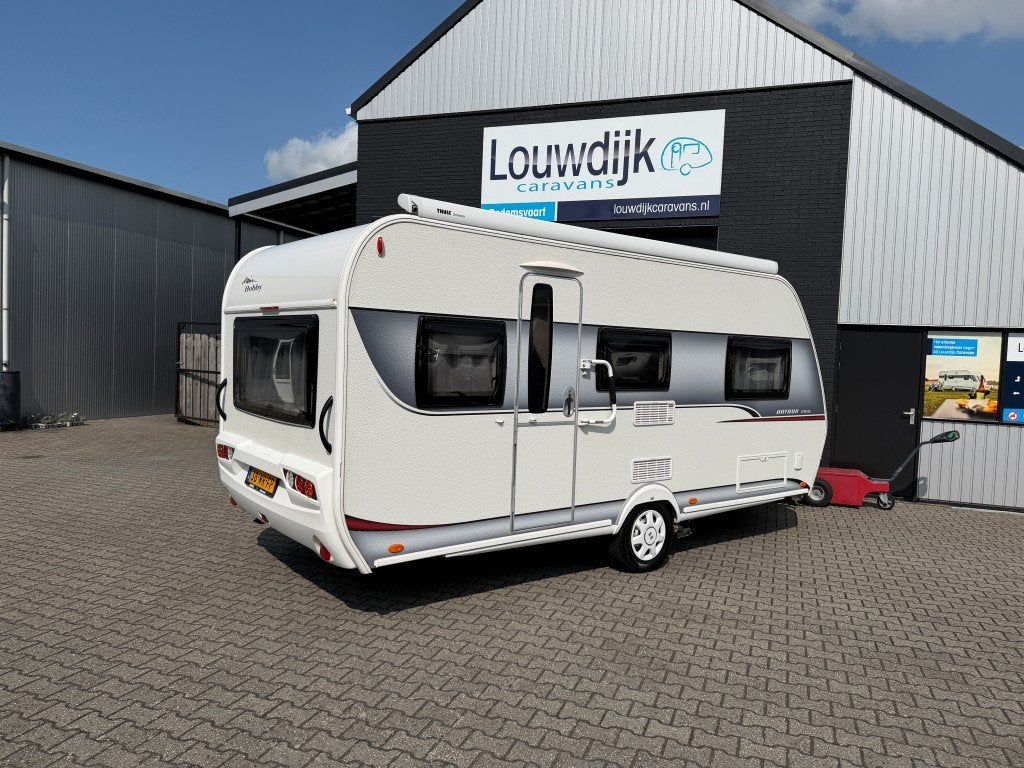 HOBBY On Tour 470 UL ’17 (Mover, Enkele bedden), Rondzit, Hobby, 2 aparte bedden, Bedrijf