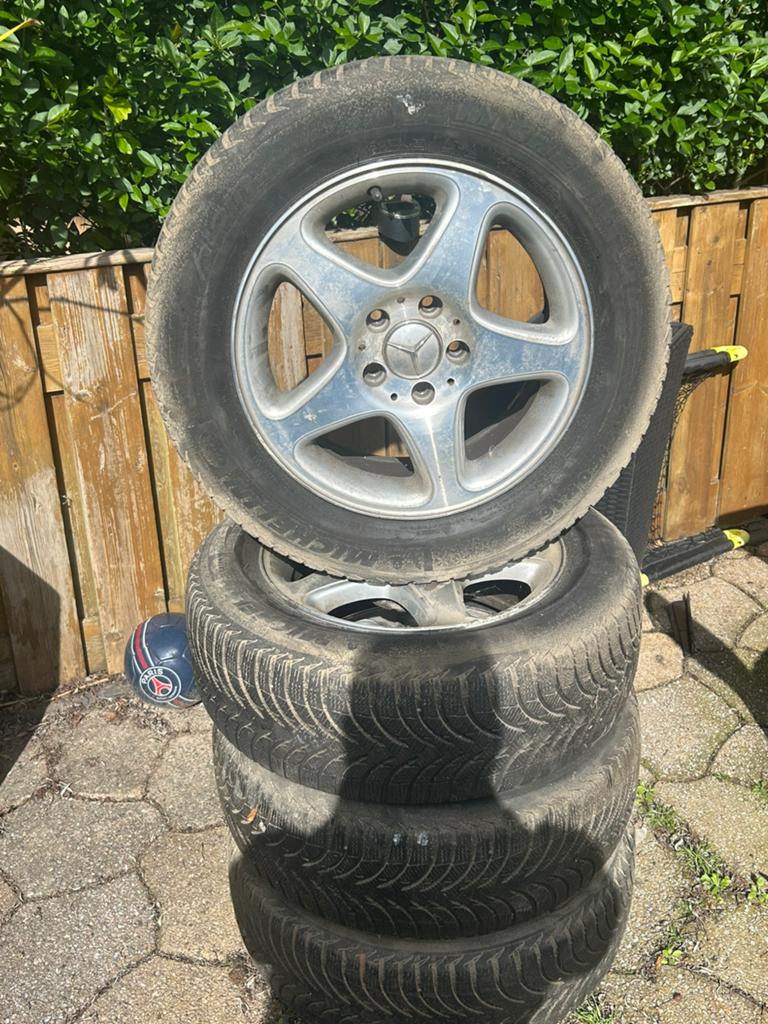 16 inch avant-garde chrome velgen nog netjes, Ophalen of Verzenden