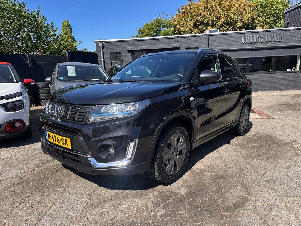 Suzuki Vitara 1.5 Hybrid 116pk|Aut|Navi|Camera|Key-Less, Auto's, Suzuki, Gebruikt, 4 cilinders, Zwart, Bedrijf