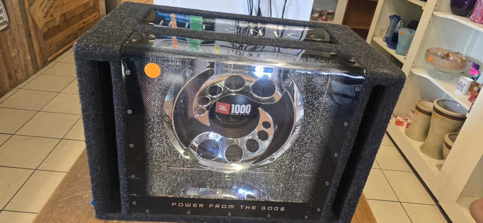 Hifonics JBL CS1204T subwoofer 1000 Watt, Ophalen of Verzenden, Gebruikt