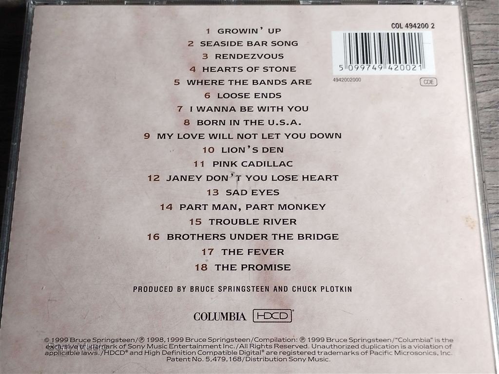 Bruce Springsteen - 18 Tracks [HDCD], Cd's en Dvd's, Cd's | Rock, Ophalen of Verzenden, Zo goed als nieuw, Poprock