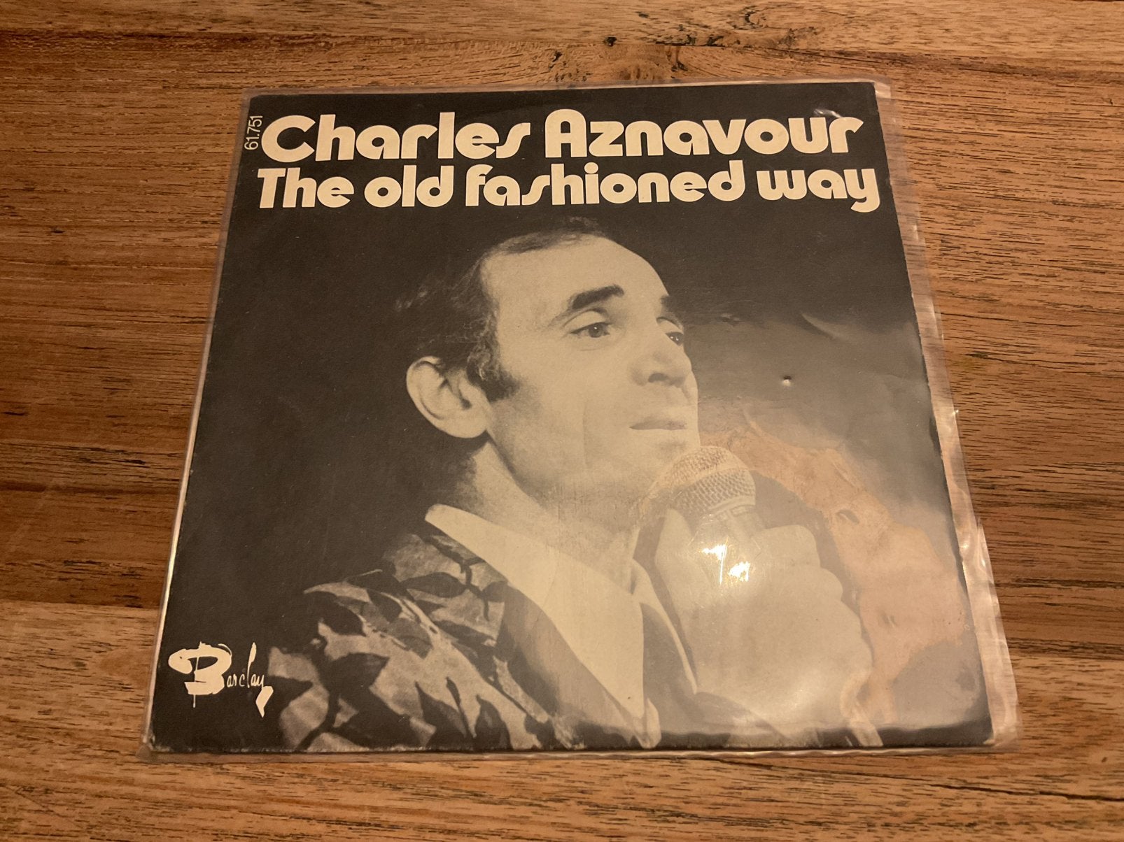 Charles Aznavour, The old fashioned way, Ophalen of Verzenden, 7 inch, Pop