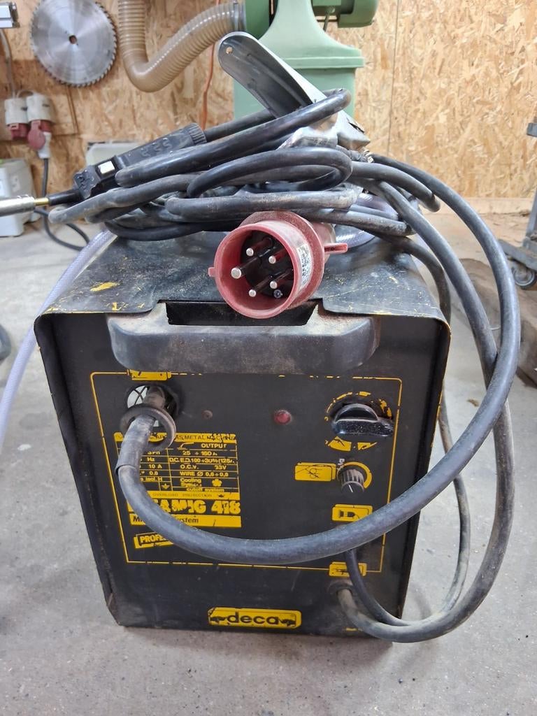 Deca DECAMIG 418 MIG/MAG Lasapparaat - Professioneel, Doe-het-zelf en Verbouw, Gereedschap | Lasapparaten, Ophalen of Verzenden