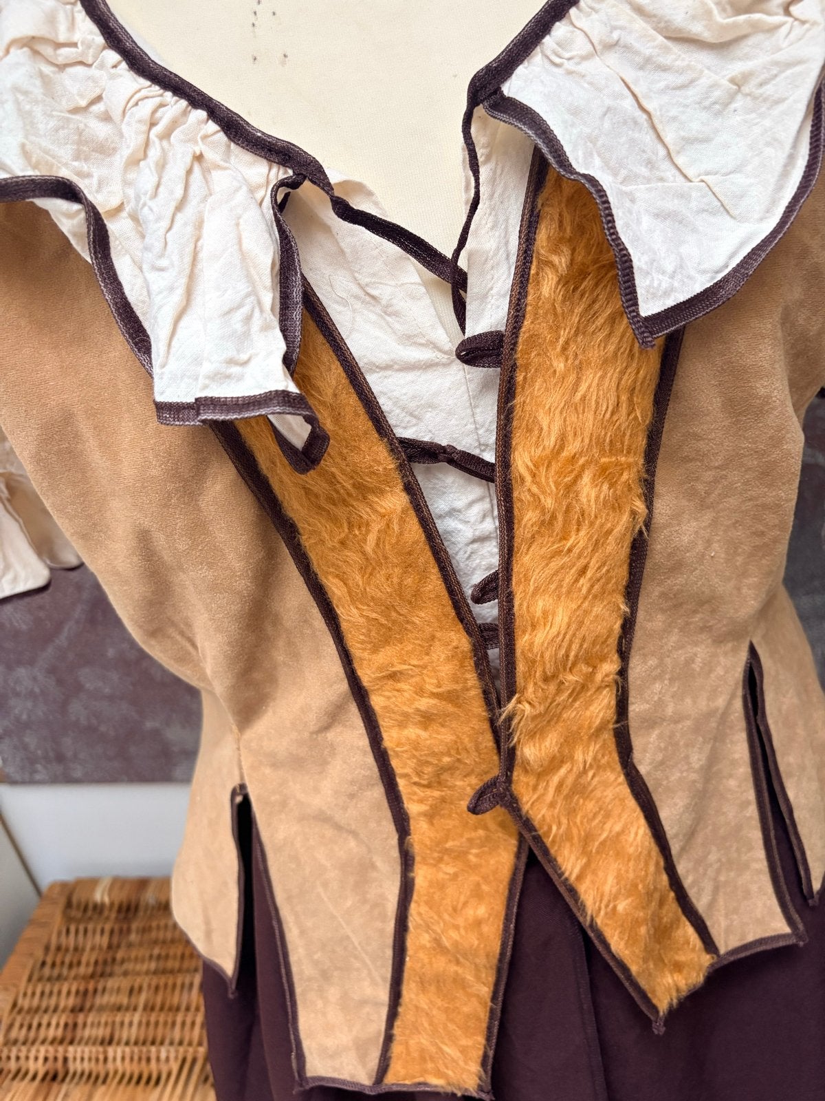 Dickens outfit - maat 40/42, Kleding | Dames, Ophalen of Verzenden, Zo goed als nieuw, Maat 42/44 (L), Carnaval