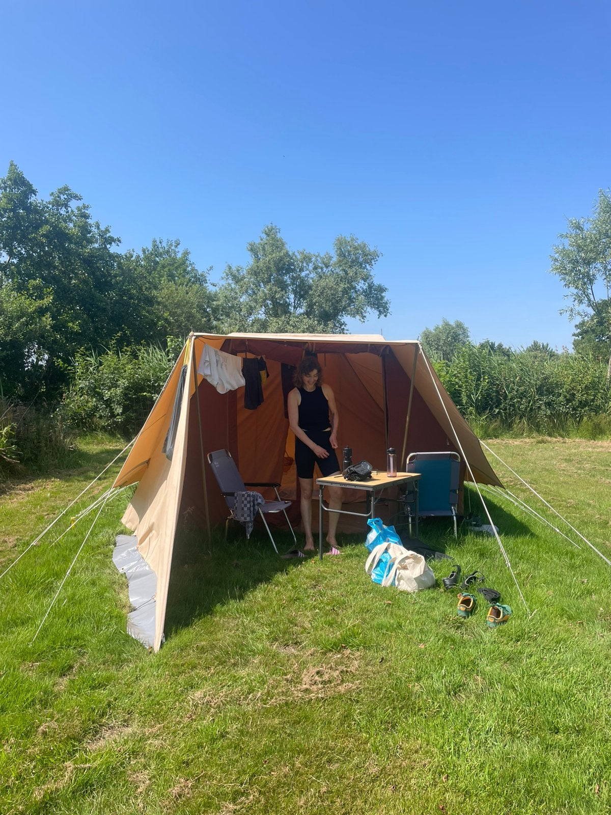 De Waard Tent Roerdomp, Caravans en Kamperen, Ophalen, Zo goed als nieuw