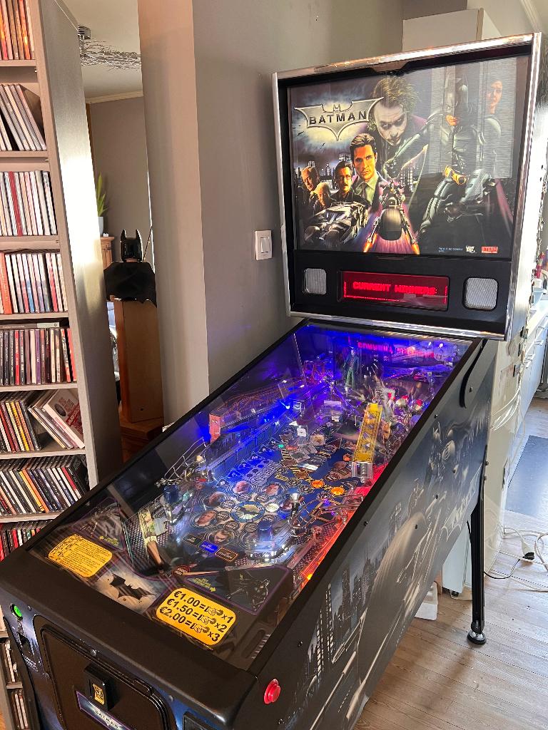 Flipperkast Batman The Dark Knight, Verzamelen, Automaten | Flipperkasten, Ophalen, Stern, Zo goed als nieuw, Dot-matrix