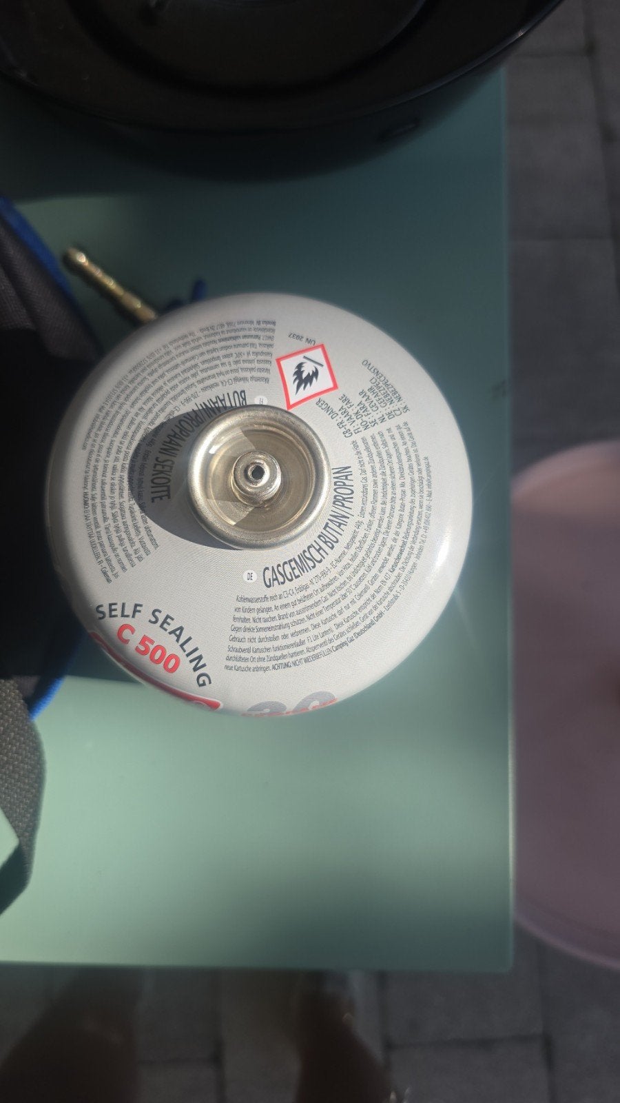 Coleman c 500 6 gascartridges nieuw in doos, Ophalen of Verzenden