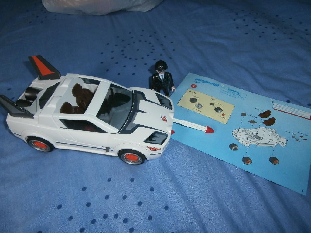Playmobil 4876 Top Agents super racer auto raceauto spion, Kinderen en Baby's, Speelgoed | Playmobil, Ophalen of Verzenden, Zo goed als nieuw