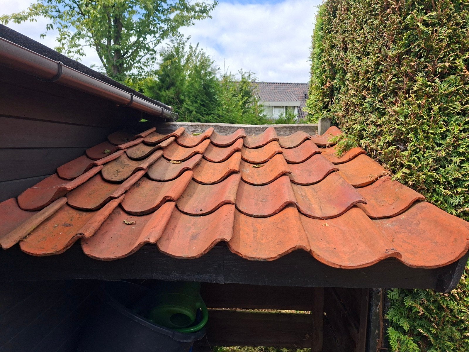 Oudhollandse dakpannen, Ophalen, Gebruikt, Steen of Klei, Minder dan 5 m²