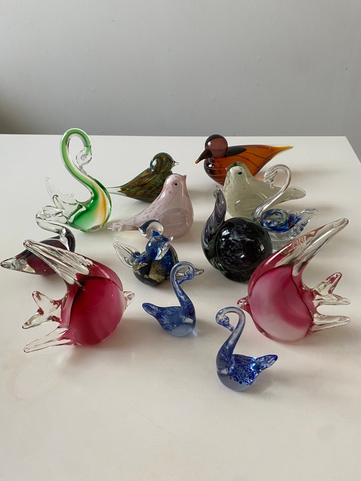 Handgeblazen glas dieren, murano, Antiek en Kunst, Ophalen of Verzenden