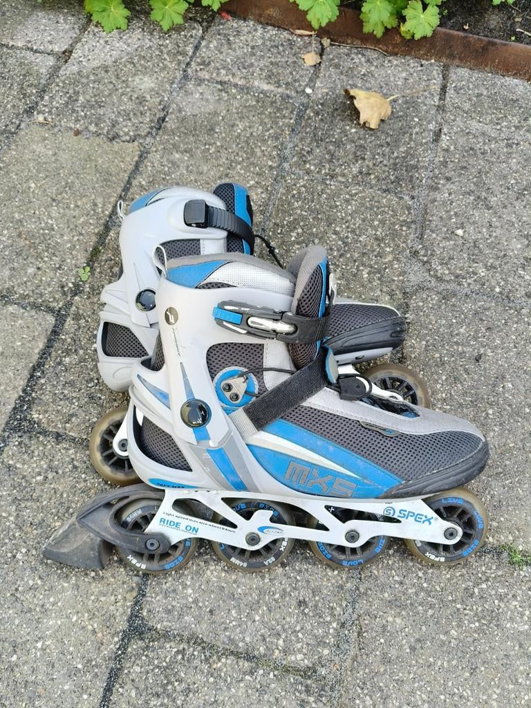 Spex MXR Inline Skates - Maat 47 - Blauw/Grijs, Overige merken, Gebruikt, Heren, Ophalen of Verzenden
