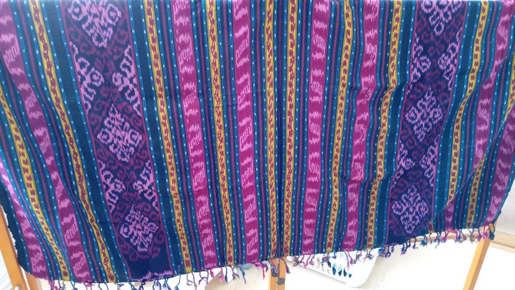Nieuw - Ikat stof uit Lombok, Indonesië, Ophalen of Verzenden
