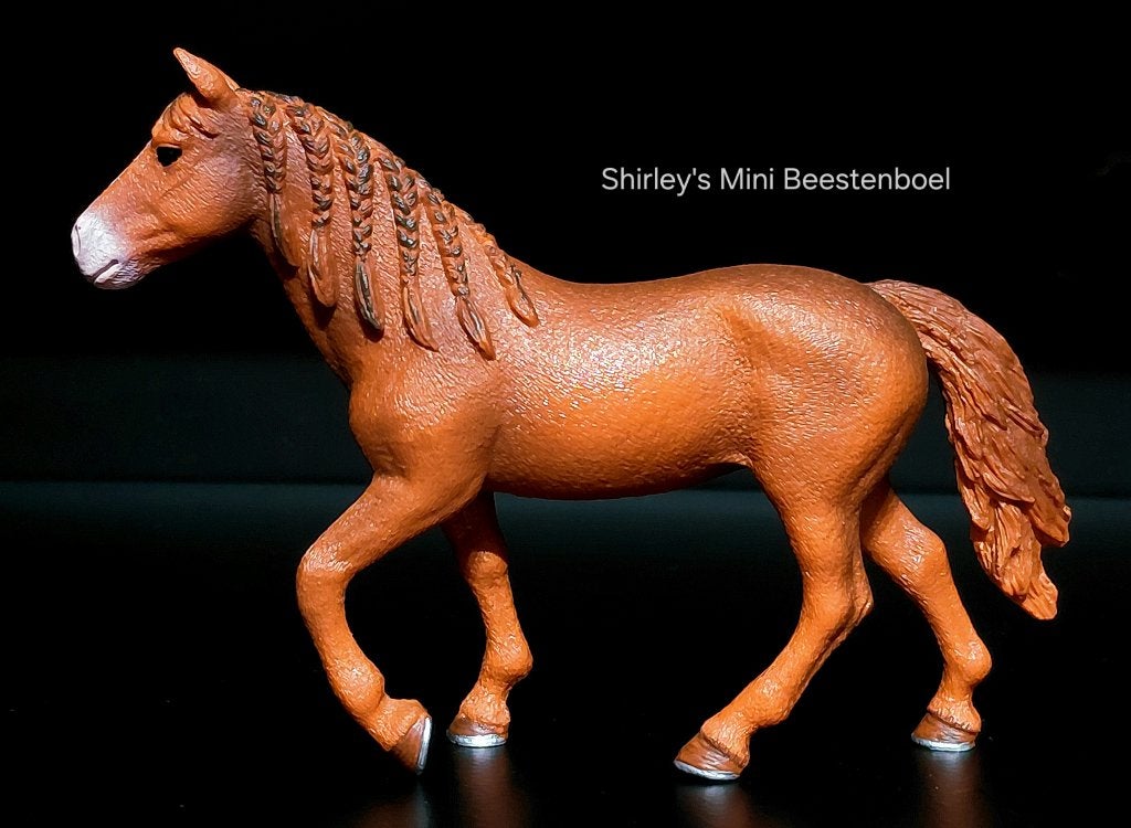 schleich morgan merrie, Ophalen of Verzenden, Zo goed als nieuw, Paard, Beeldje of Figuurtje