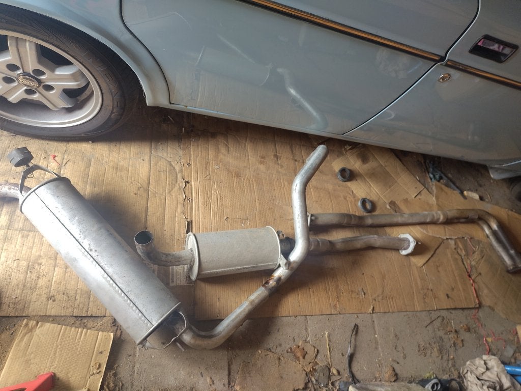 Uitlaat volvo 240, Auto-onderdelen, Uitlaatsystemen, Ophalen, Gebruikt, Volvo