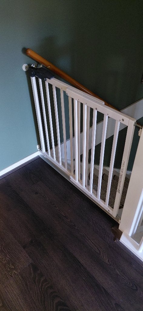 2x Traphekjes Oslo, Ophalen, 100 tot 115 cm, Zo goed als nieuw, Schroefhekje