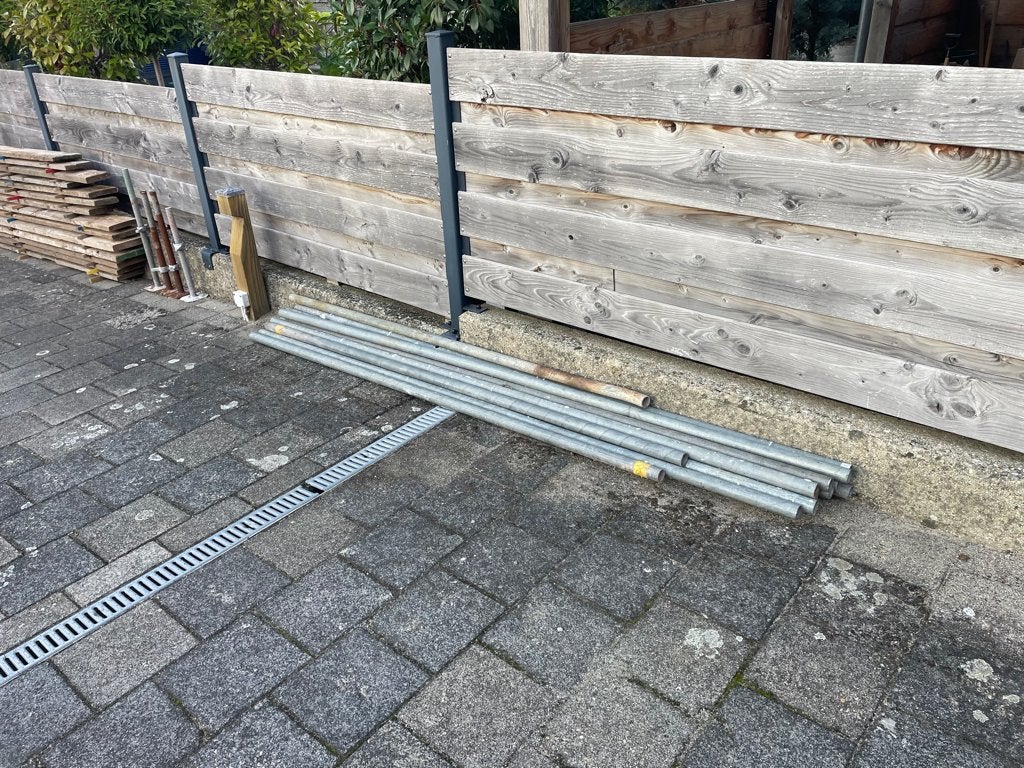 COMPLEET STEIGER TE KOOP, Doe-het-zelf en Verbouw, Ophalen, Gebruikt, Gevelsteiger, 2 tot 5 meter