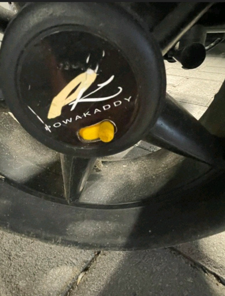 Pokaway electrische golfkar met oplader en oplaadaccu!, Ophalen, Gebruikt, Golfkar
