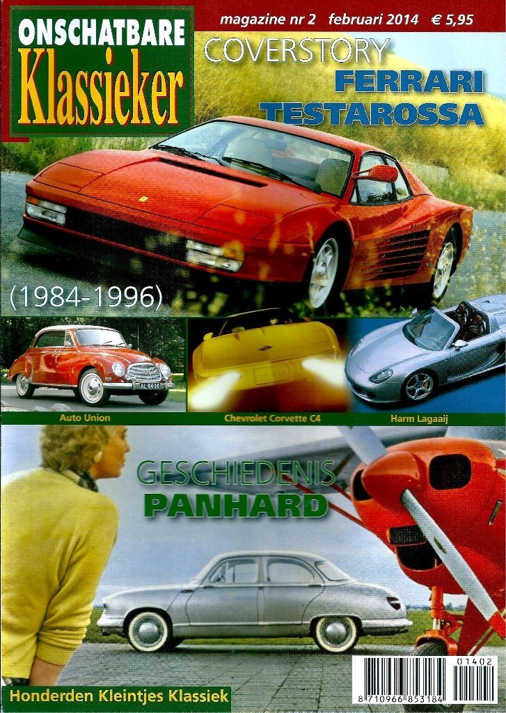 Onschatbare Klassieker reportage Ferrari Testarossa, Boeken, Auto's | Folders en Tijdschriften, Ophalen of Verzenden, Gelezen