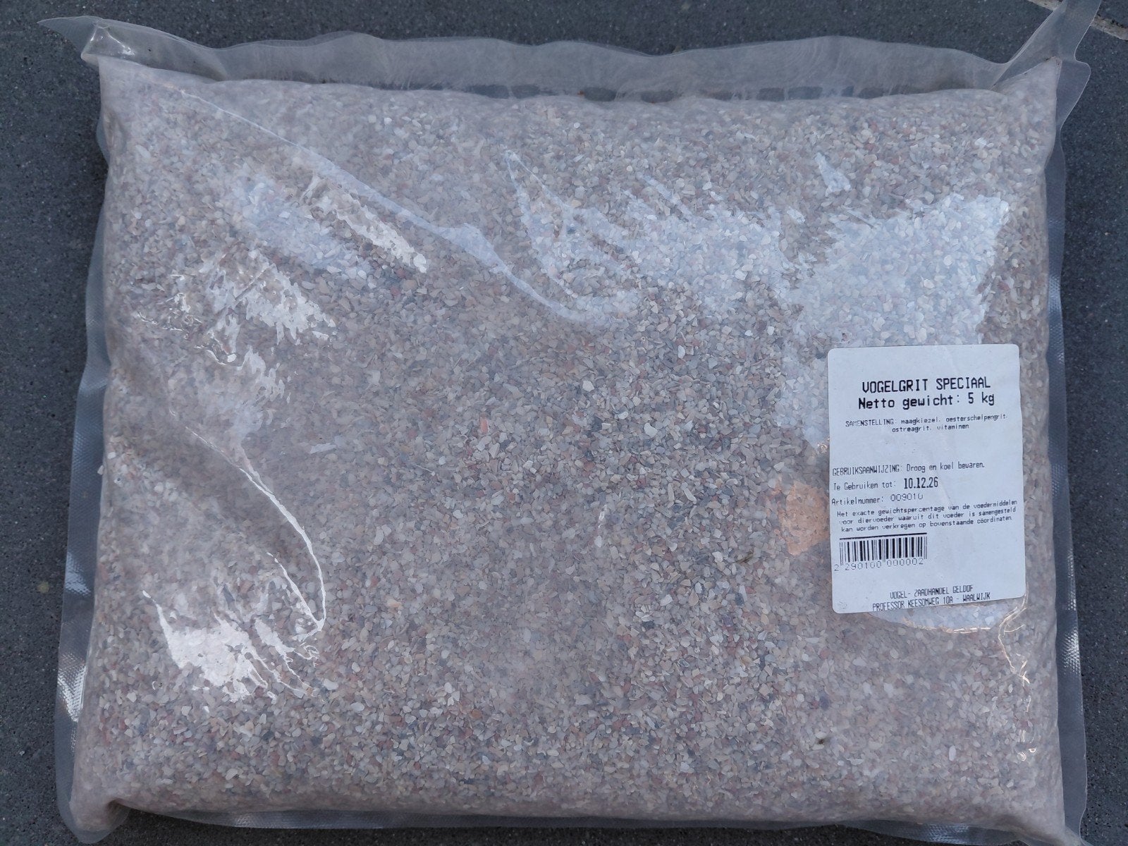 10kg vogelgrit speciaal ( universeel ) parkieten kanarie etc, Dieren en Toebehoren, Vogels | Toebehoren, Ophalen of Verzenden